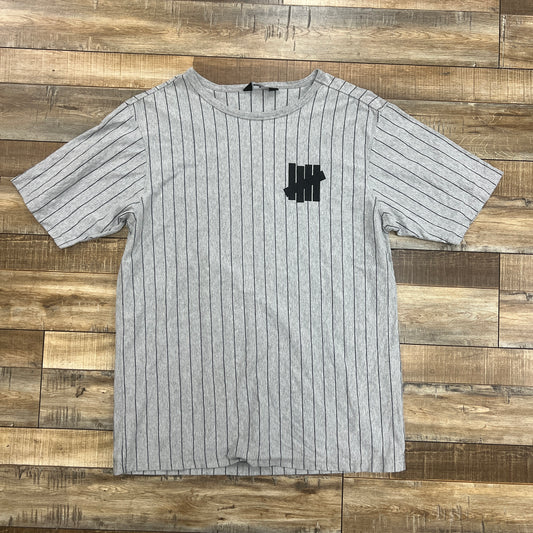 Pinstripe Crewneck T-Shirt