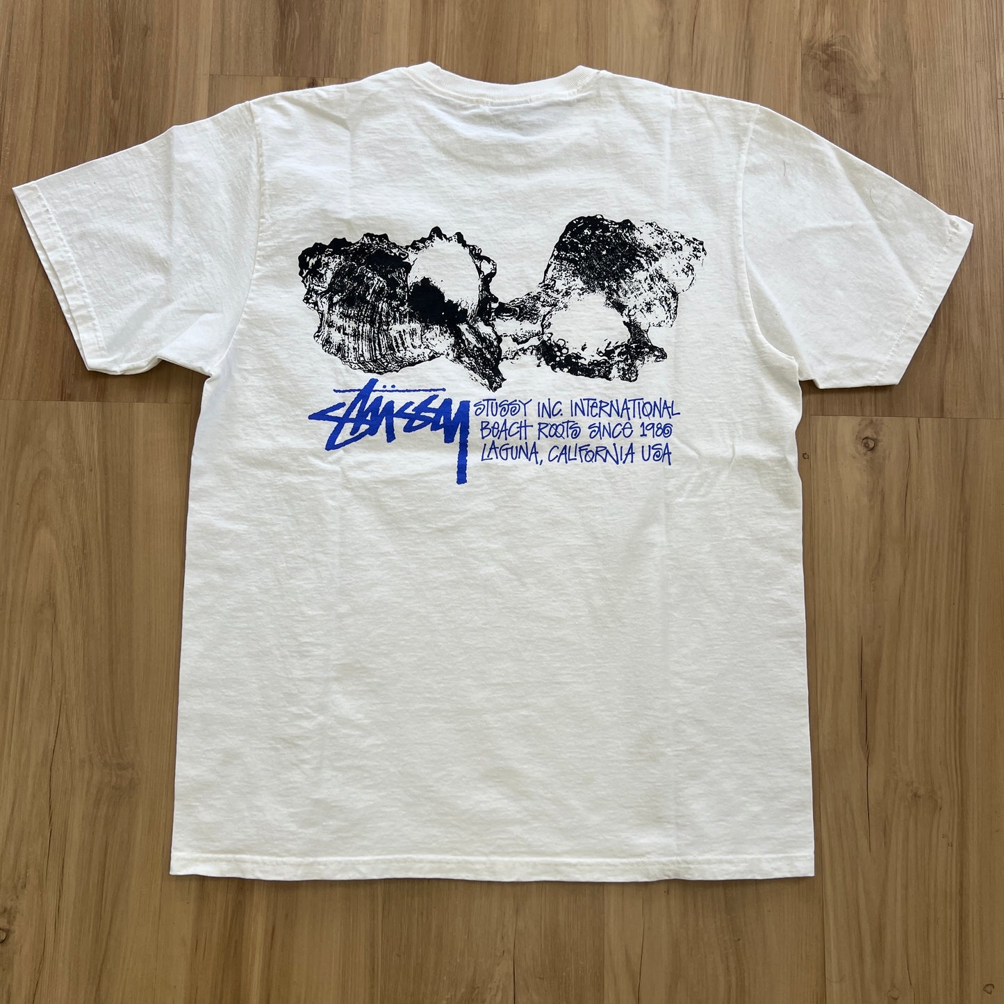Stüssy Shells Tee White