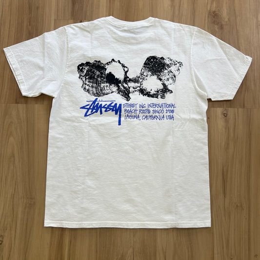 Stüssy Shells Tee White