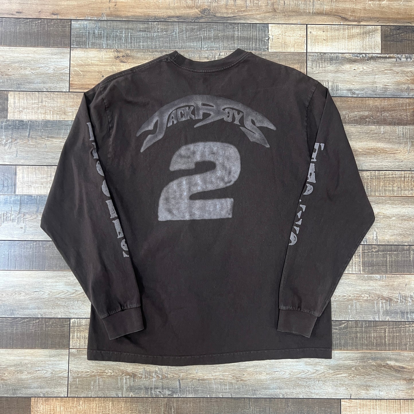 Cactus Jack Tapes Records Jackboys 2 Hip Hop LS Tee
