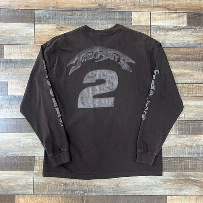Cactus Jack Tapes Records Jackboys 2 Hip Hop LS Tee