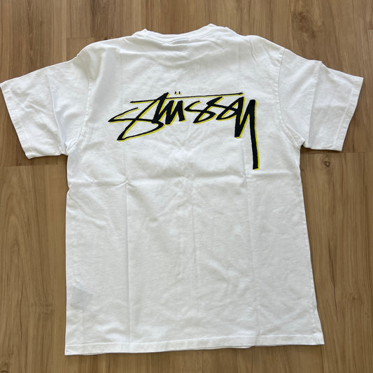 Stussy Surf Stock Tee White