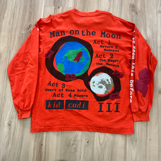 Kid Cudi x CPFM MOTM III Return 2 Madness Tee Orange