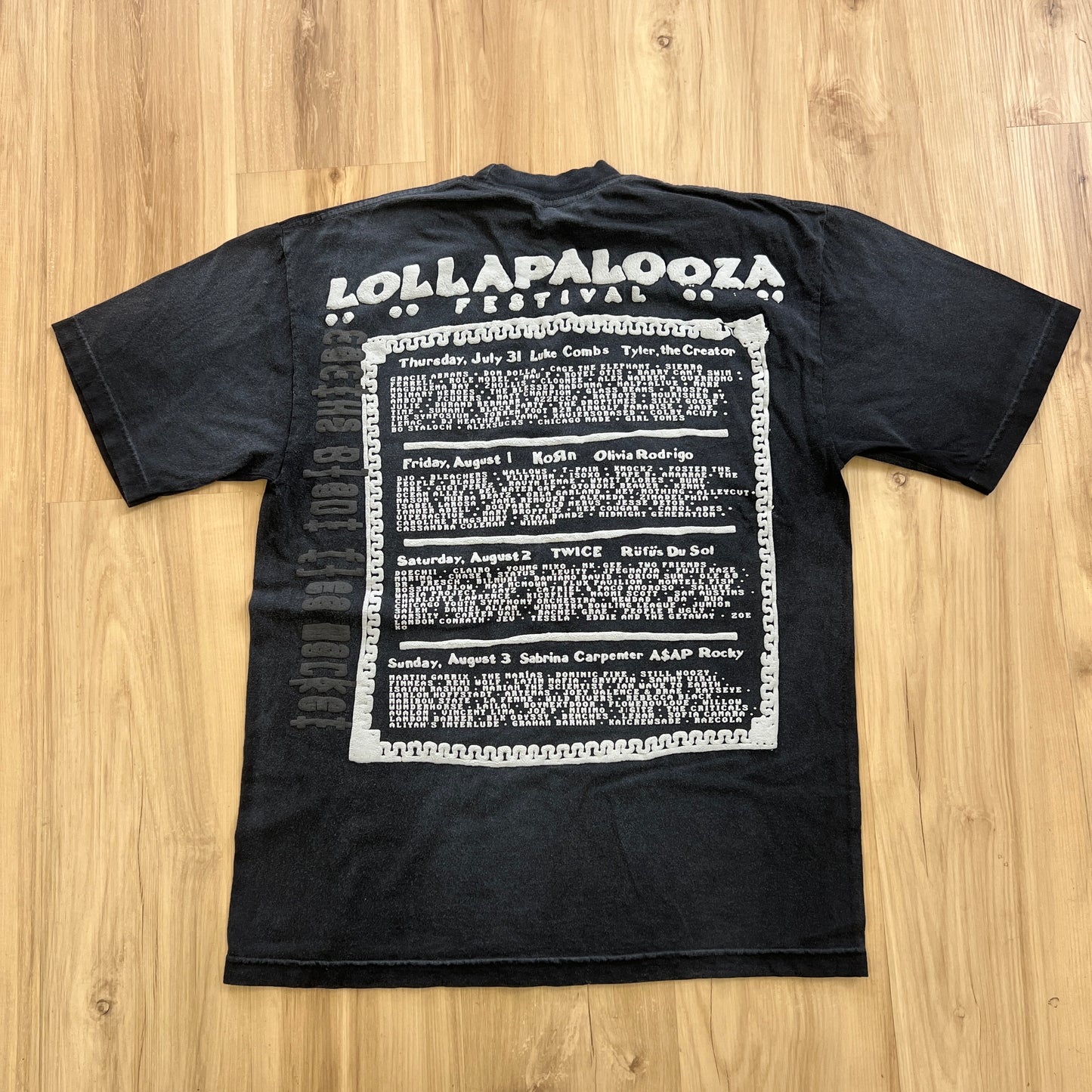Cactus Plant Flea Market Lollapalooza Tee Black