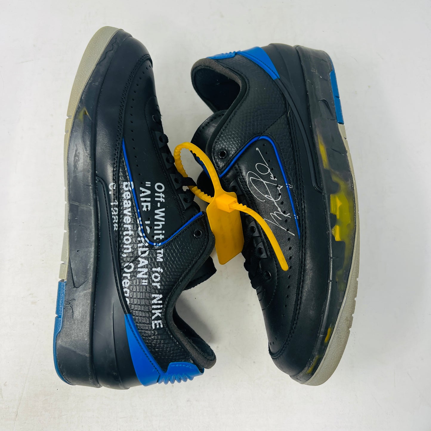 Jordan 2 Retro Low SP Off-White Black Blue