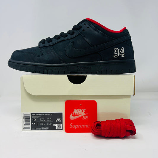 Nike SB Dunk Low Supreme 94 Black