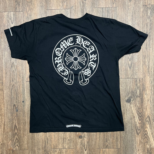 Chrome Hearts Horseshoe Logo Pocket Tee Black