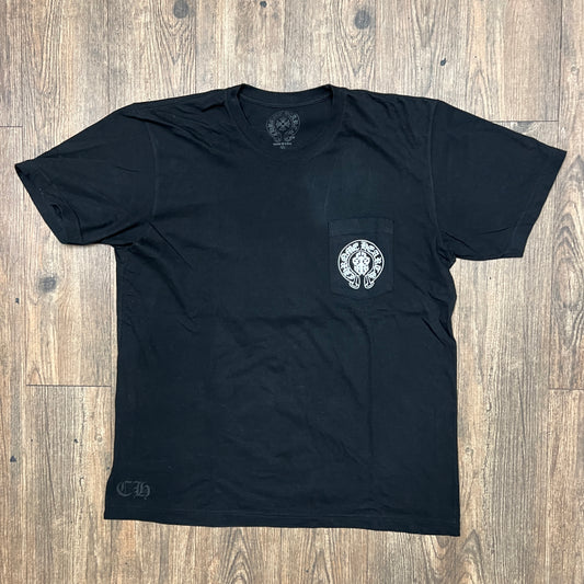 Chrome Hearts American Flag Dagger Tee Black