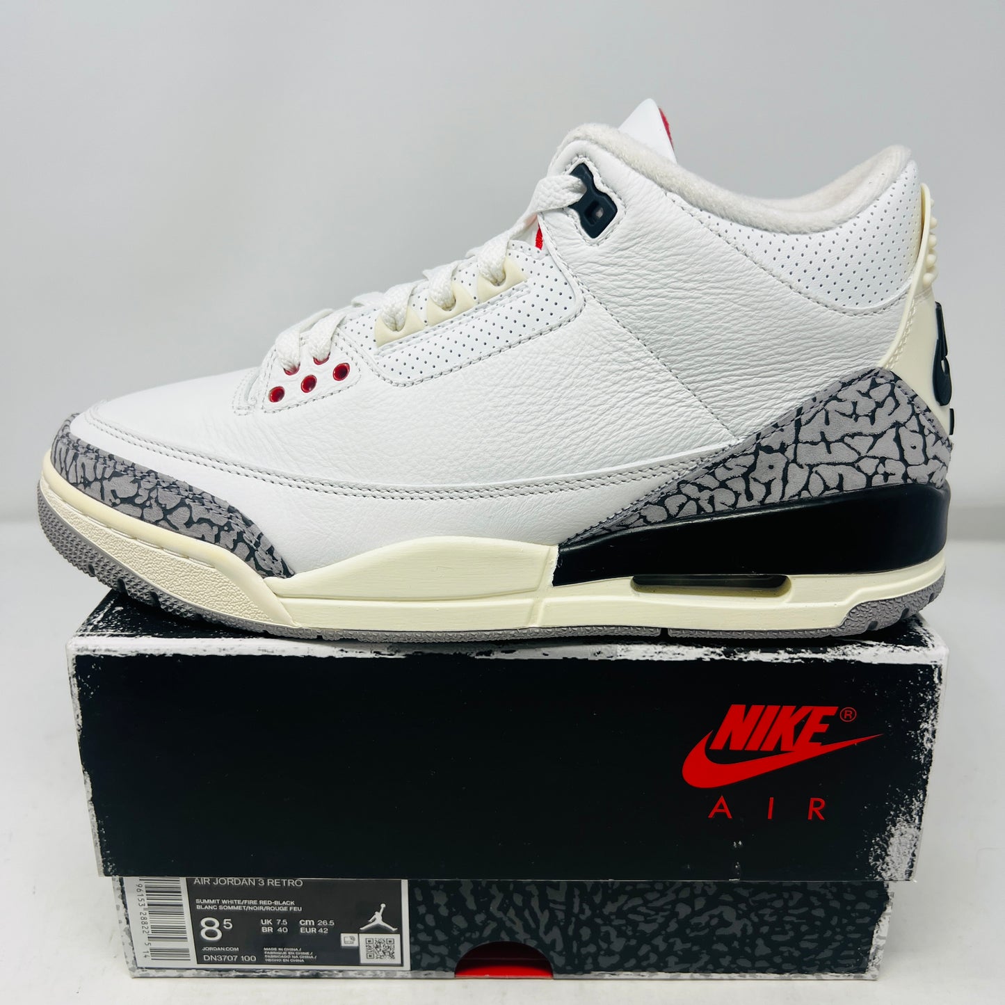 Jordan 3 Retro White Cement Reimagined