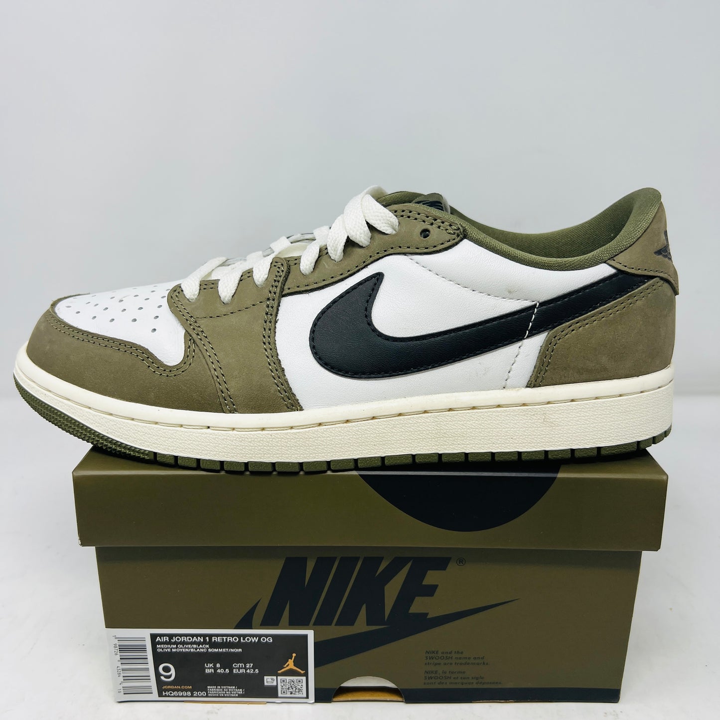 Jordan 1 Retro Low Medium Olive