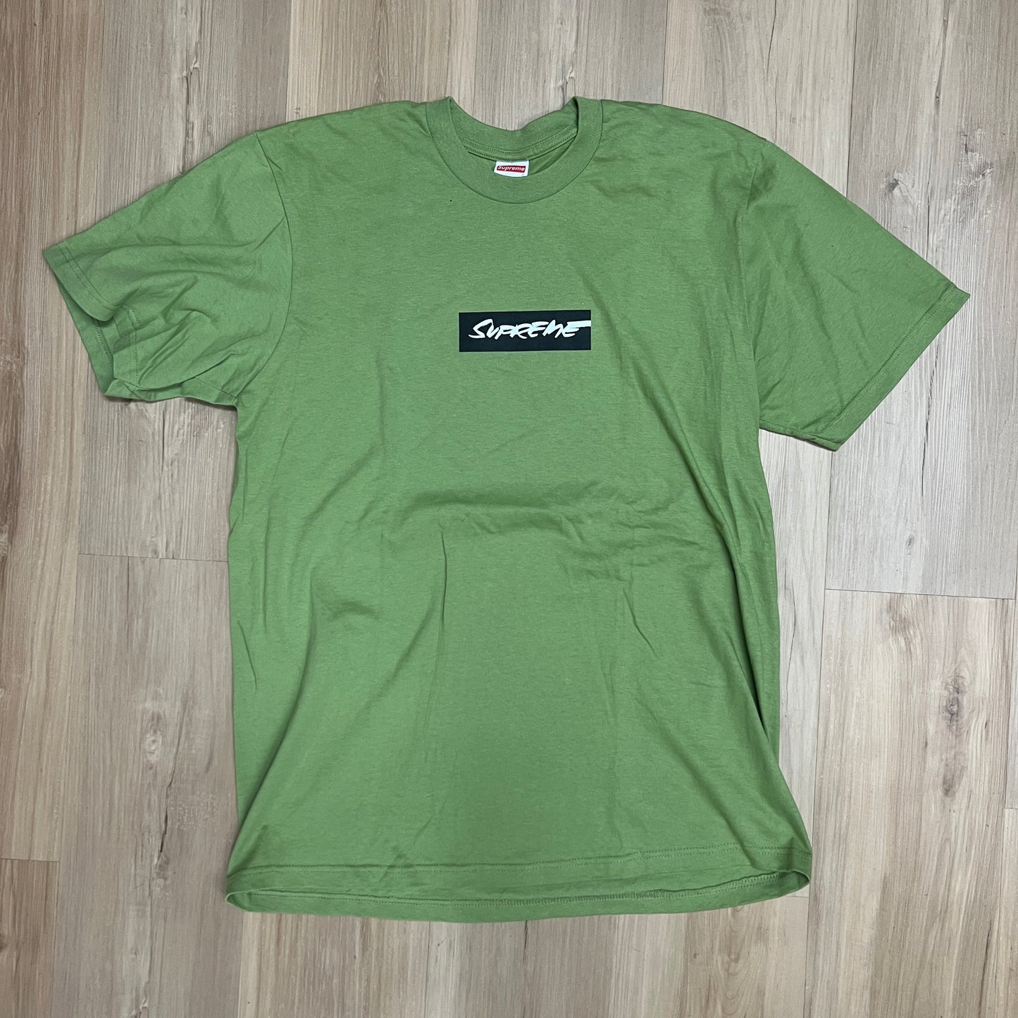 Supreme Futura Box Logo Tee Moss