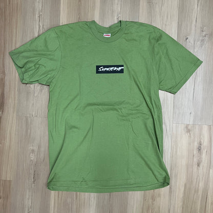 Supreme Futura Box Logo Tee Moss