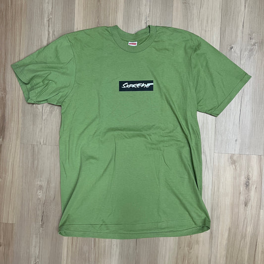 Supreme Futura Box Logo Tee Moss
