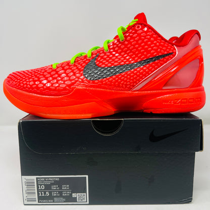 Nike Kobe 6 Protro Reverse Grinch