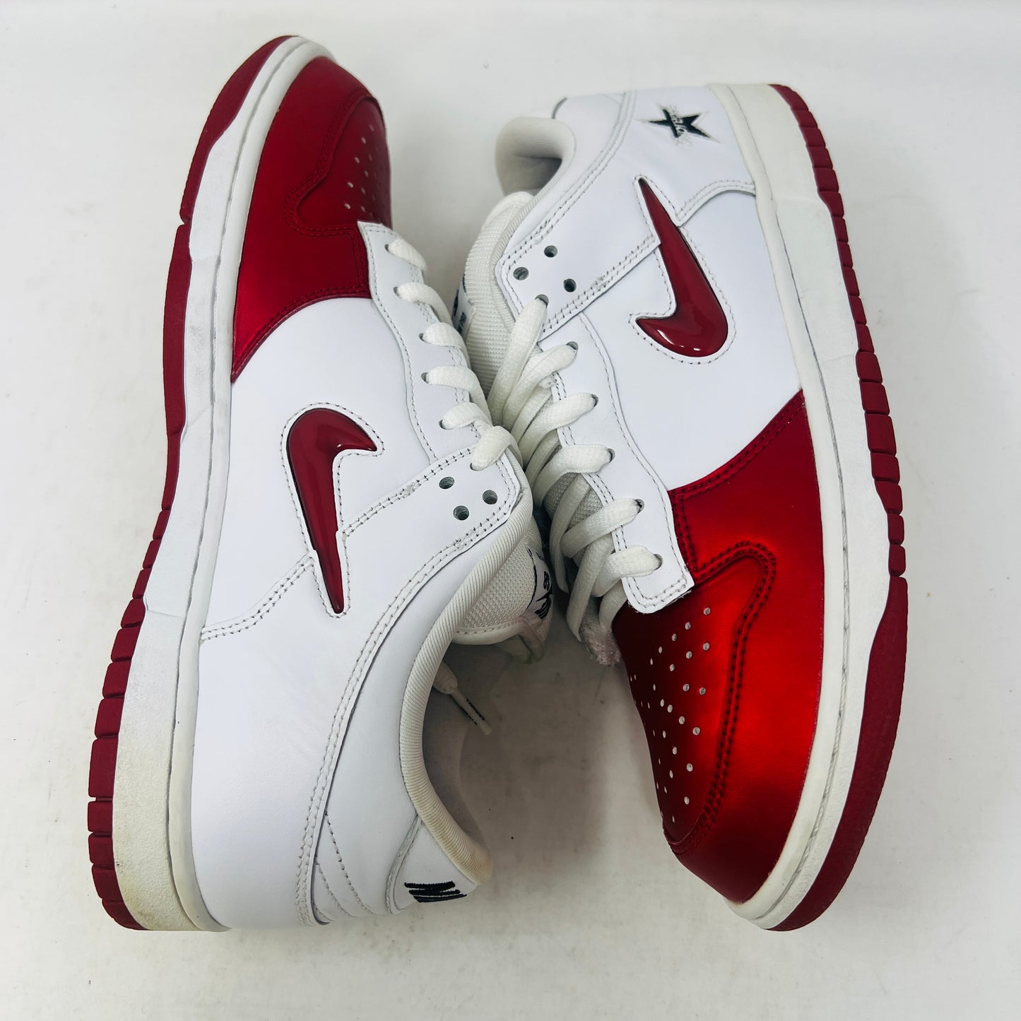 Nike SB Dunk Low Supreme Jewel Swoosh Red