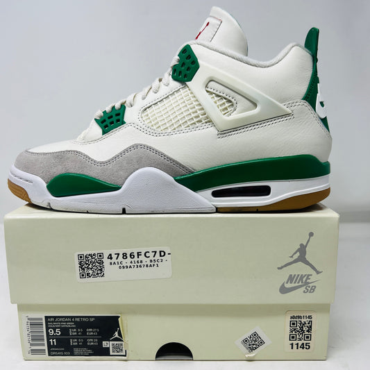 Jordan 4 Retro SB Pine Green