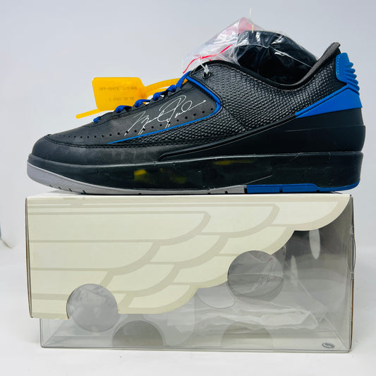 Jordan 2 Low Off White Black