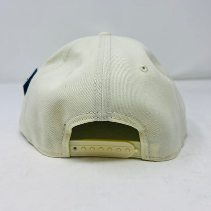 UNDEFEATED X New Era Retro Crown Snapback Off-White
