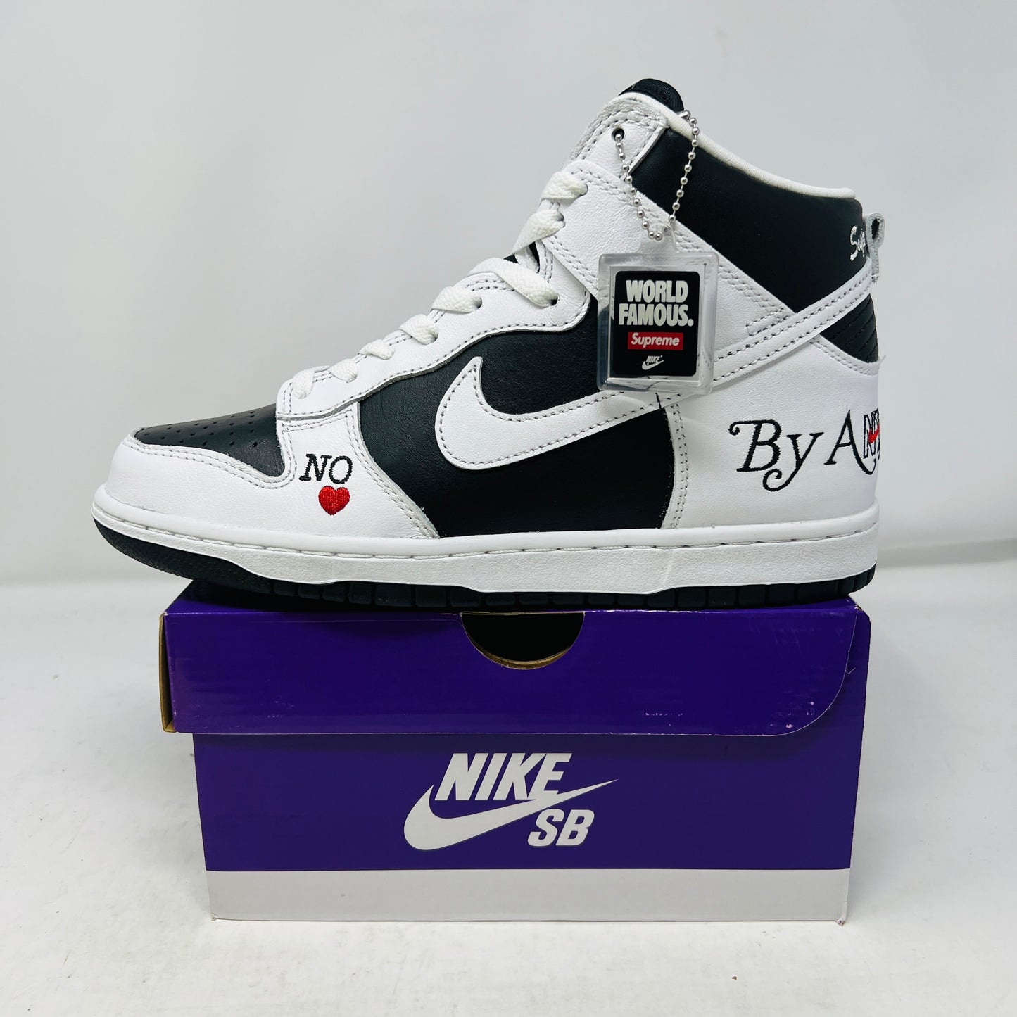 Nike SB Dunk High Supreme By Any Means Black