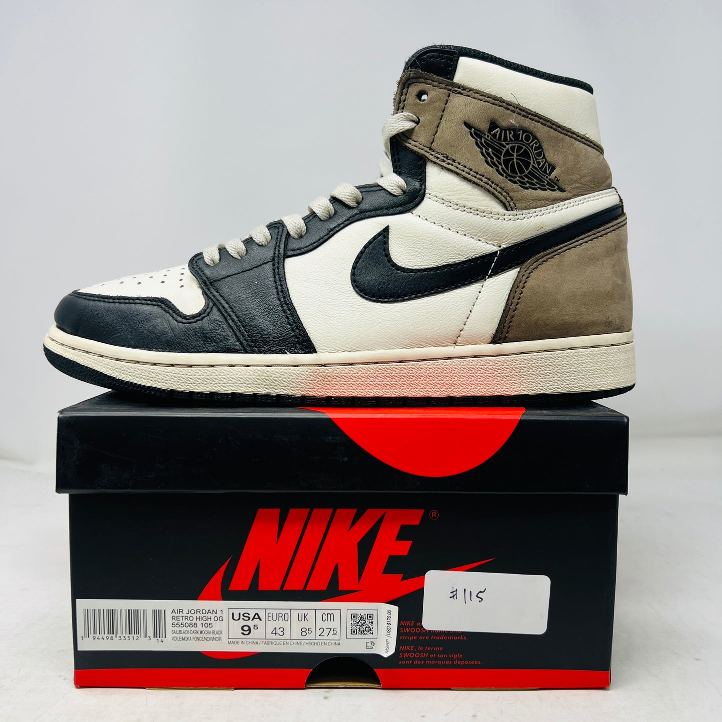 Jordan 1 Retro High Dark Mocha