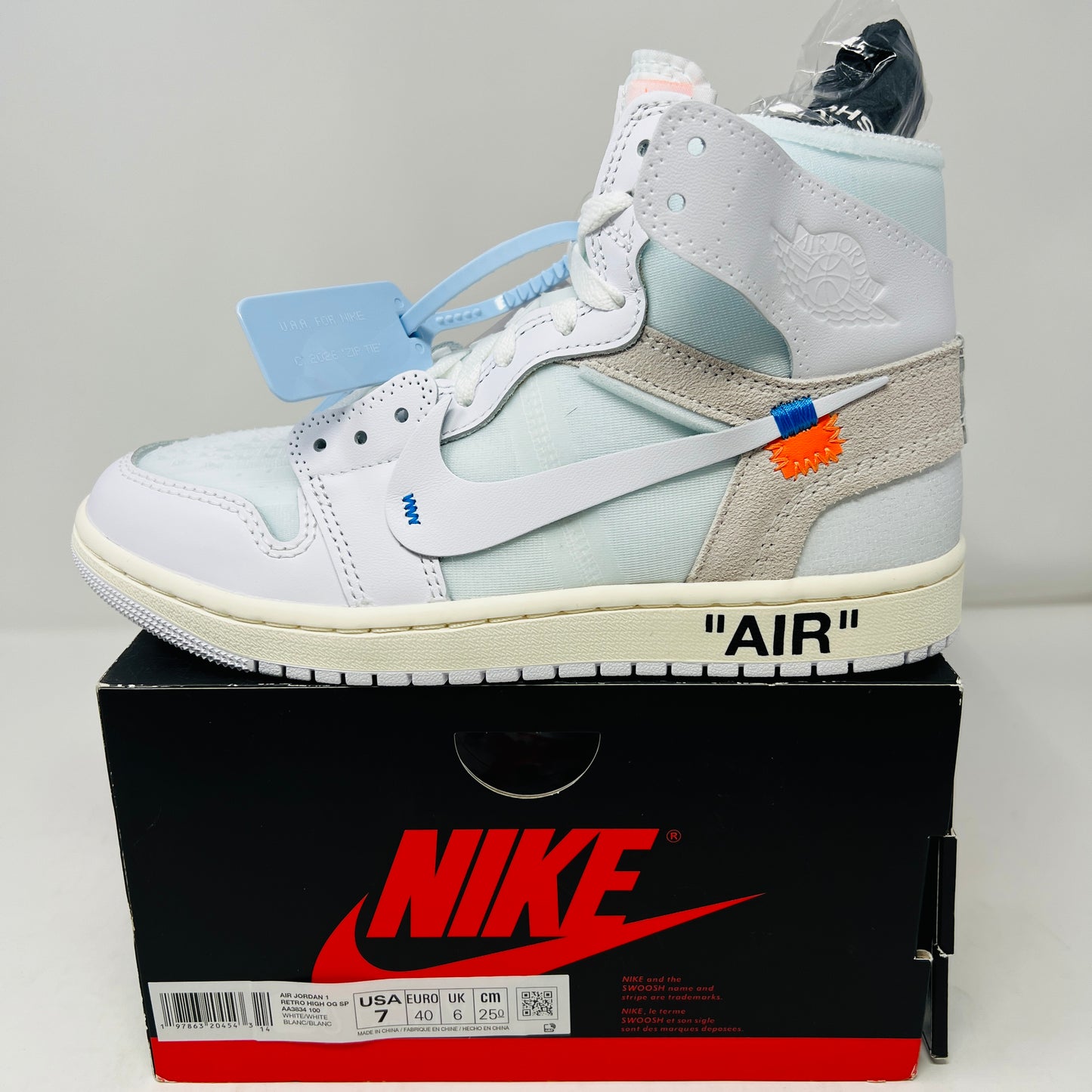 Jordan 1 Retro High Virgil Abloh Archive Alaska