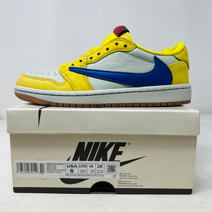 Jordan 1 Retro Low OG SP Travis Scott Canary (Women's)