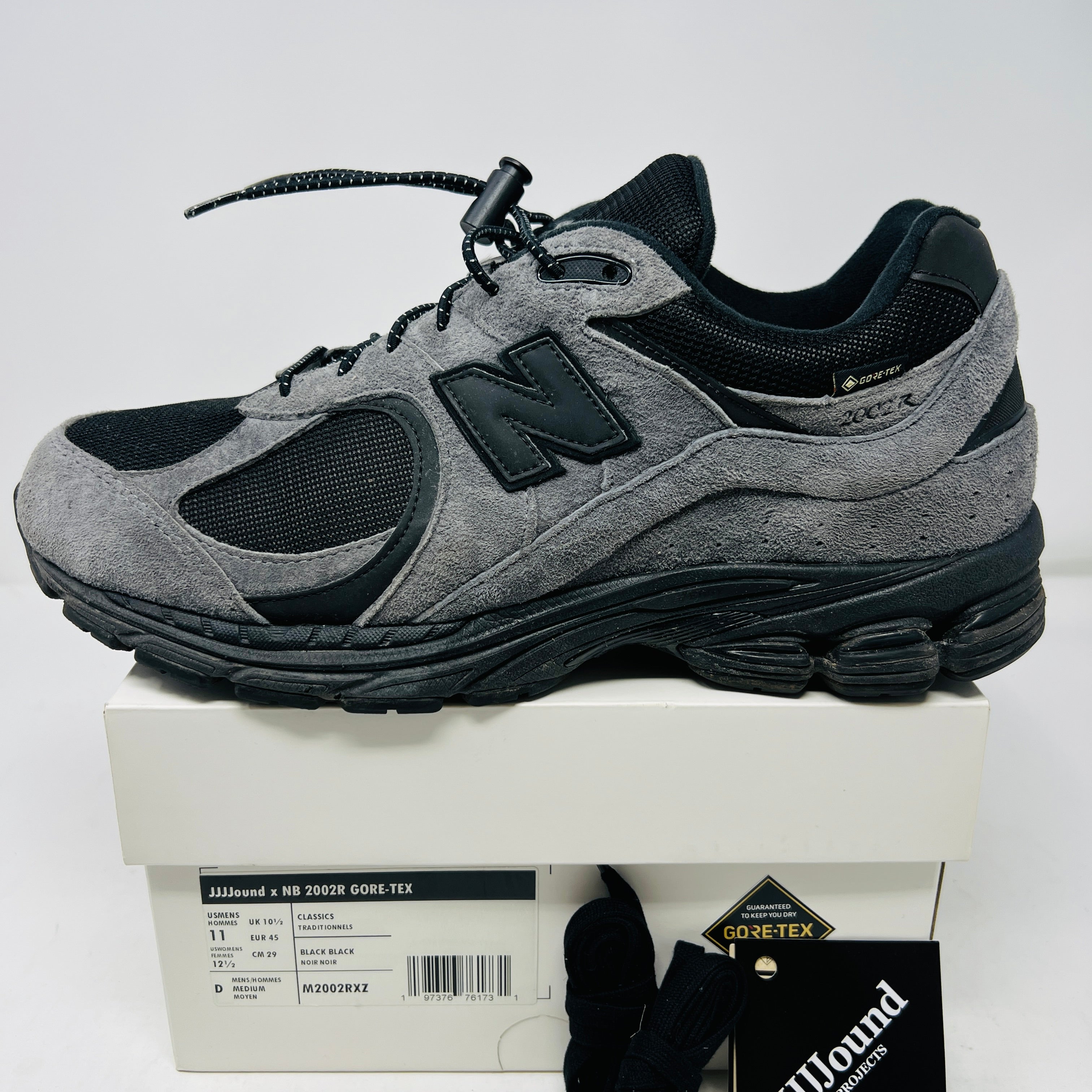 New Balance 2002R Gore-Tex JJJJound Charcoal – Holy Ground