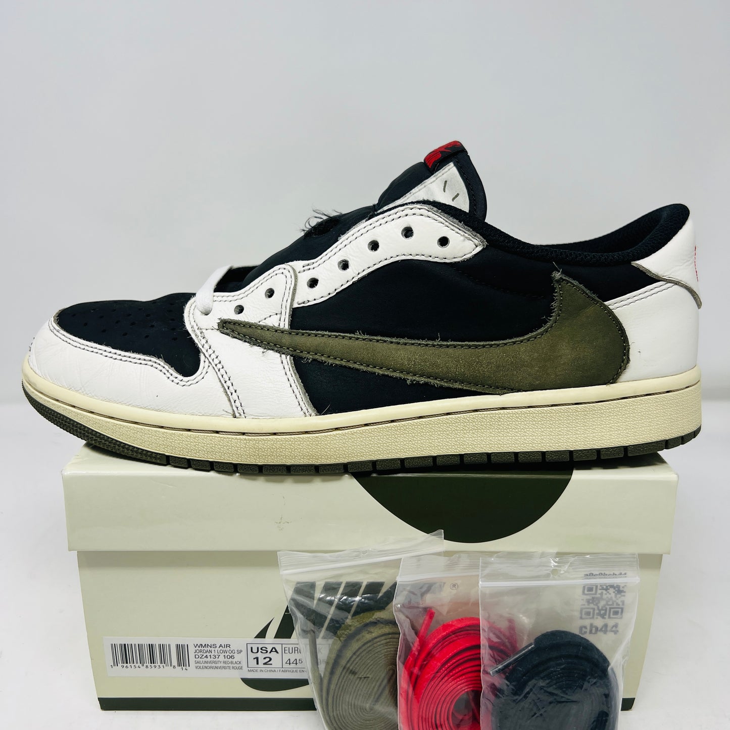 Jordan 1 Retro Low OG SP Travis Scott Olive (Women's)