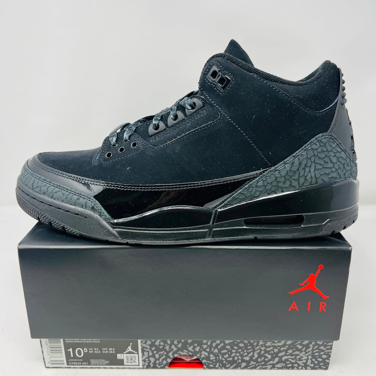 Jordan 3 Retro Black Cat (2025)