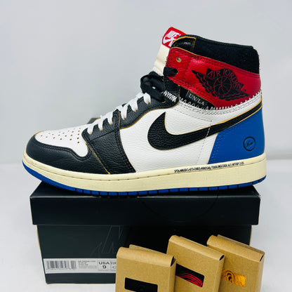 Jordan 1 Retro High OG SP Fragment x Union LA Varsity Red Sport Royal