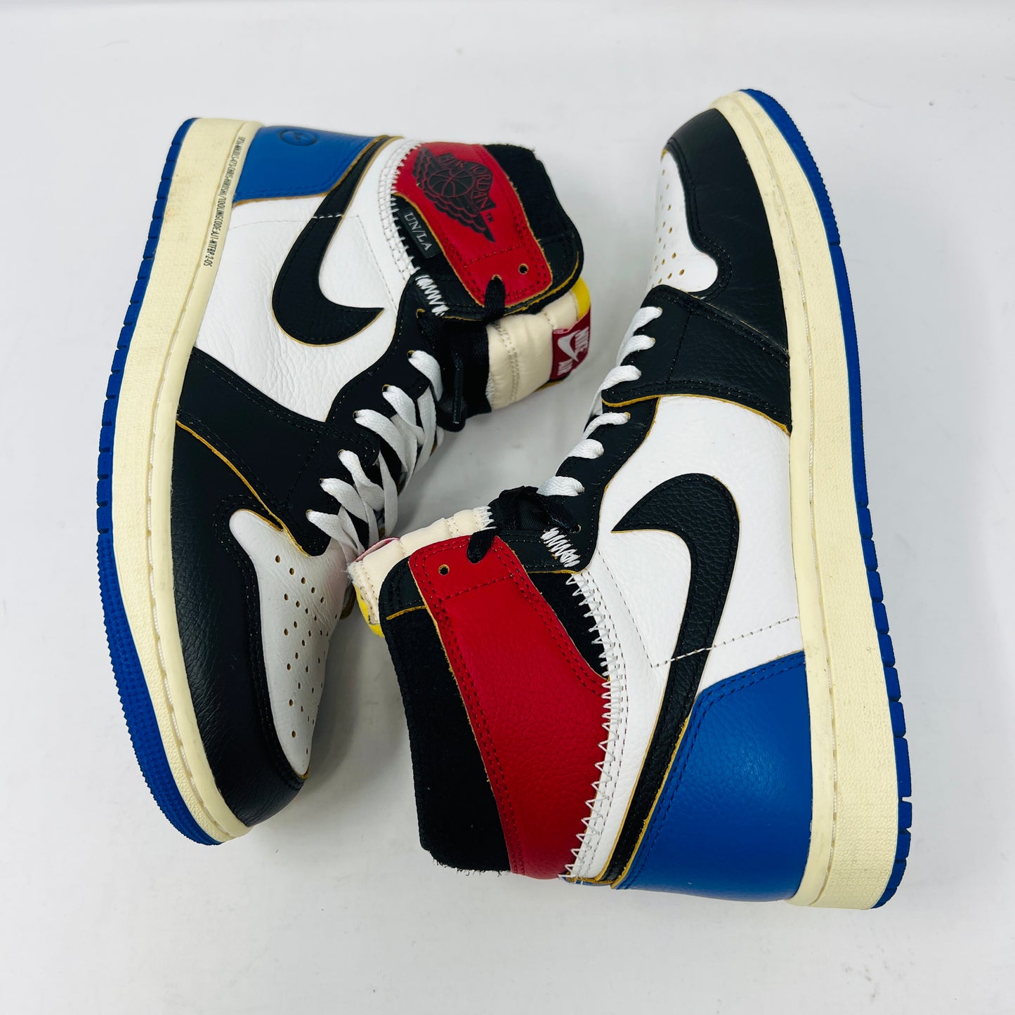 Jordan 1 Retro High OG SP Fragment x Union LA Varsity Red Sport Royal