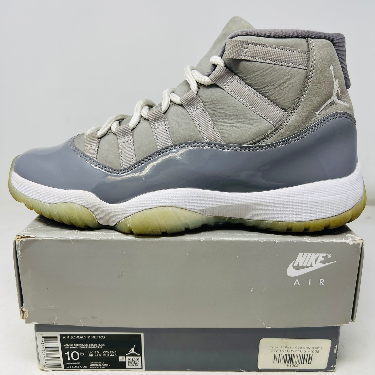 Jordan 11 Retro Cool Grey (2021)