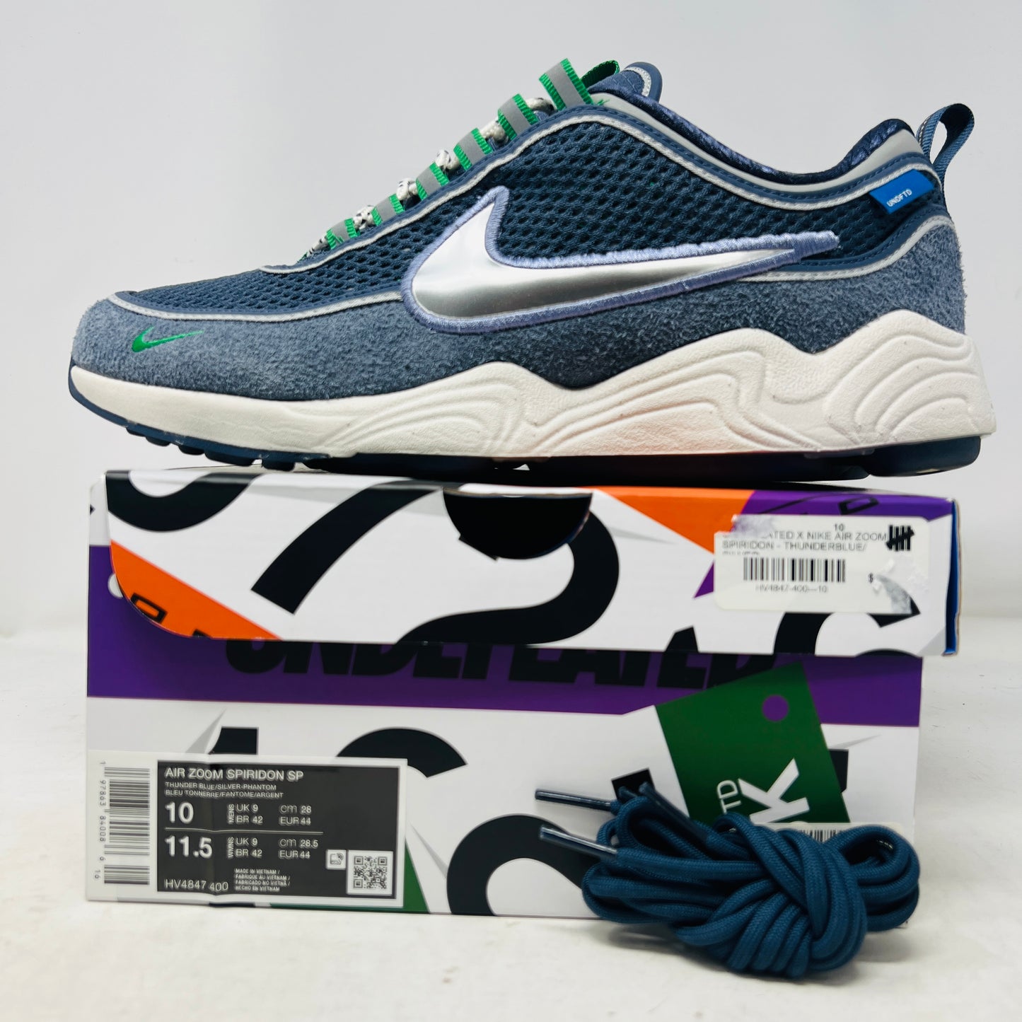 Nike Air Zoom Spiridon Undefeated Thunder Blue