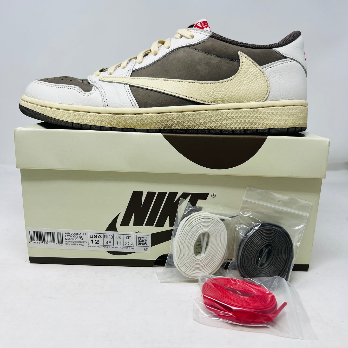 Jordan 1 Retro Low OG SP Travis Scott Reverse Mocha