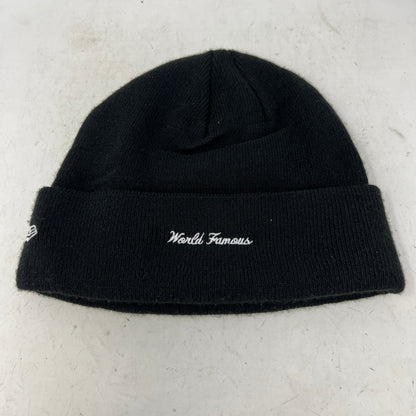 Supreme x New Era Box Logo Beanie Black