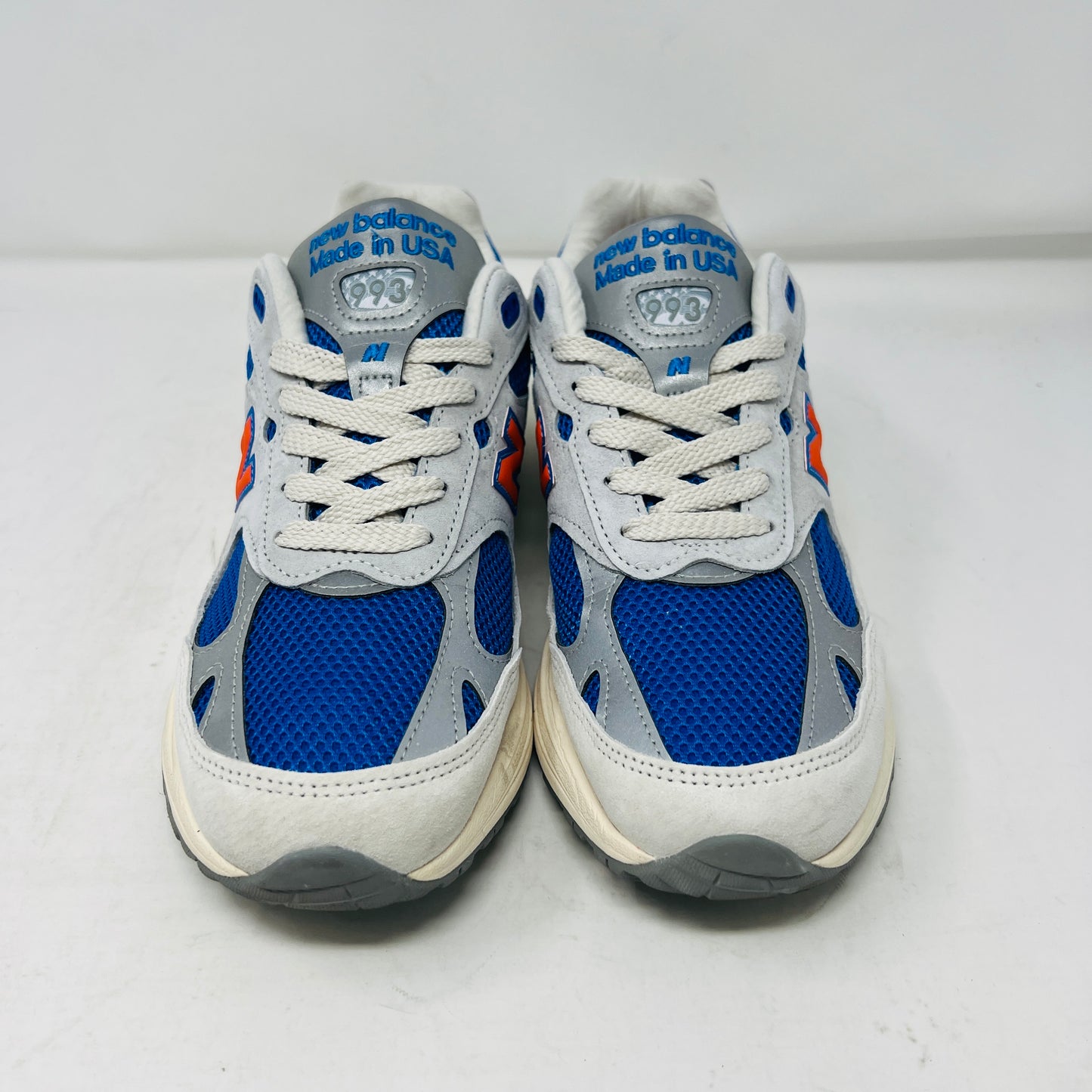 New Balance 993 MiUSA Kith Madison Square Garden Ancient Scroll