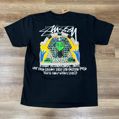 Stüssy Sphinx Tee Black