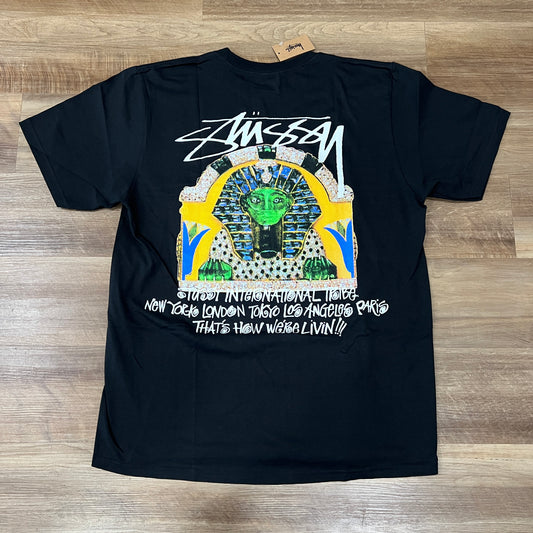 Stüssy Sphinx Tee Black