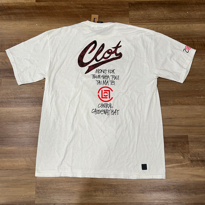 2013 Stussy x CLOT World Tour T-Shirt White