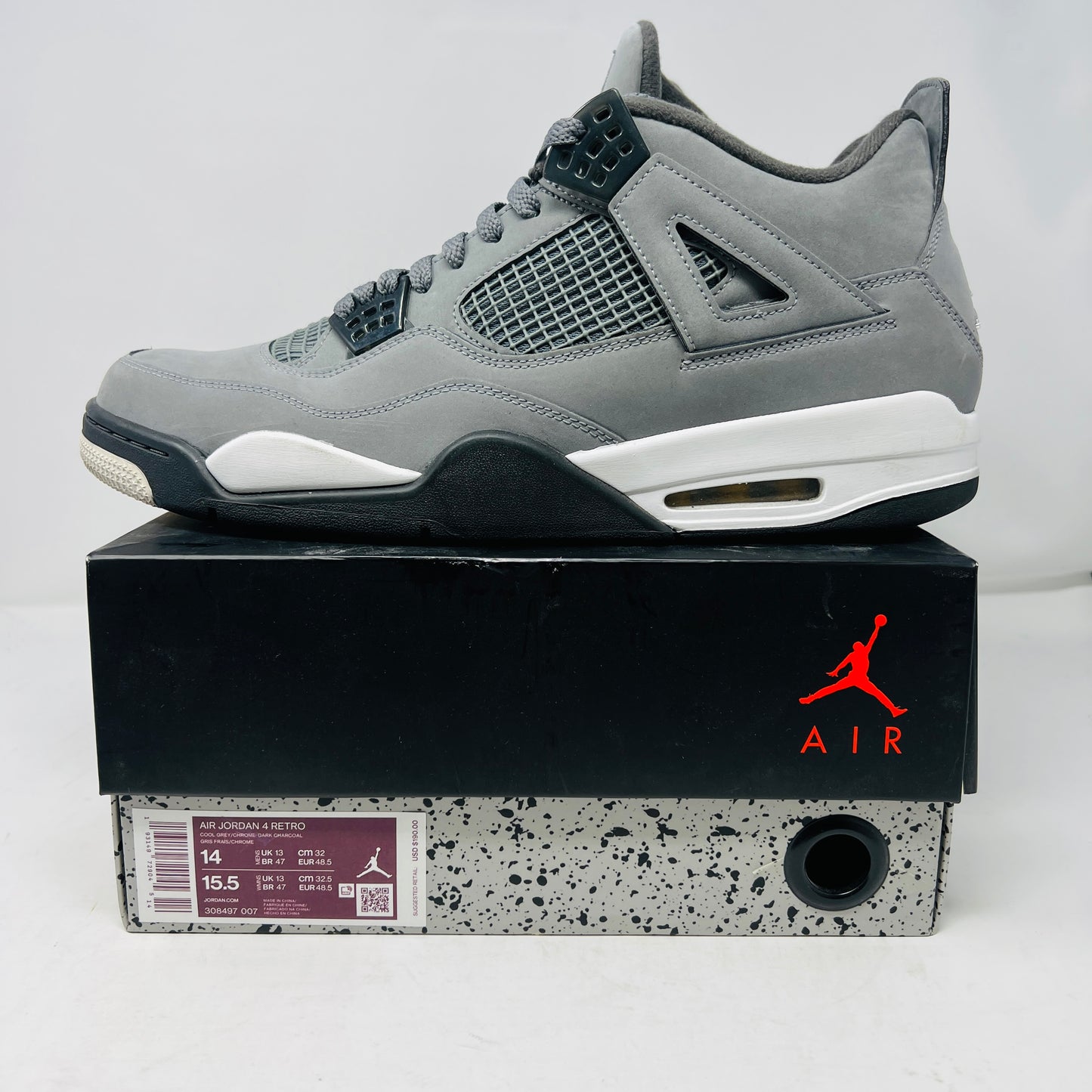 Jordan 4 Retro Cool Grey (2019)