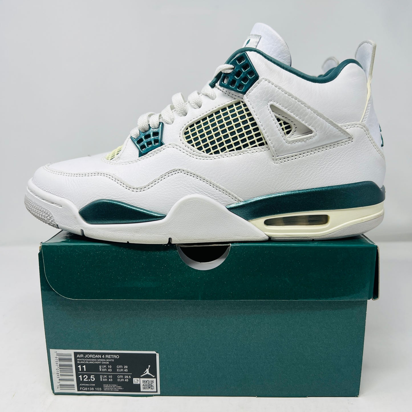 Jordan 4 Retro Oxidized Green