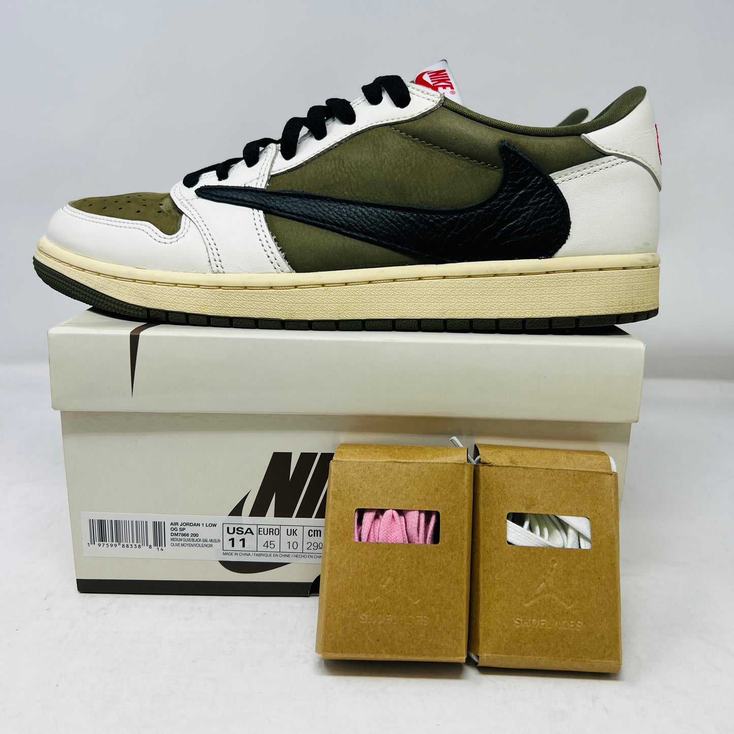 Jordan 1 Retro Low OG SP Travis Scott Medium Olive