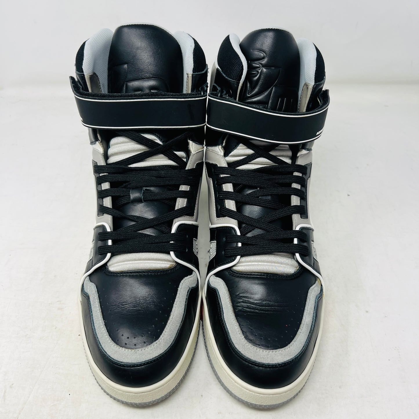 Louis Vuitton LV Trainer Sneaker Boot High Black Grey