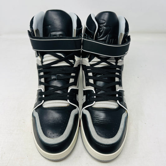 Louis Vuitton LV Trainer Sneaker Boot High Black Grey