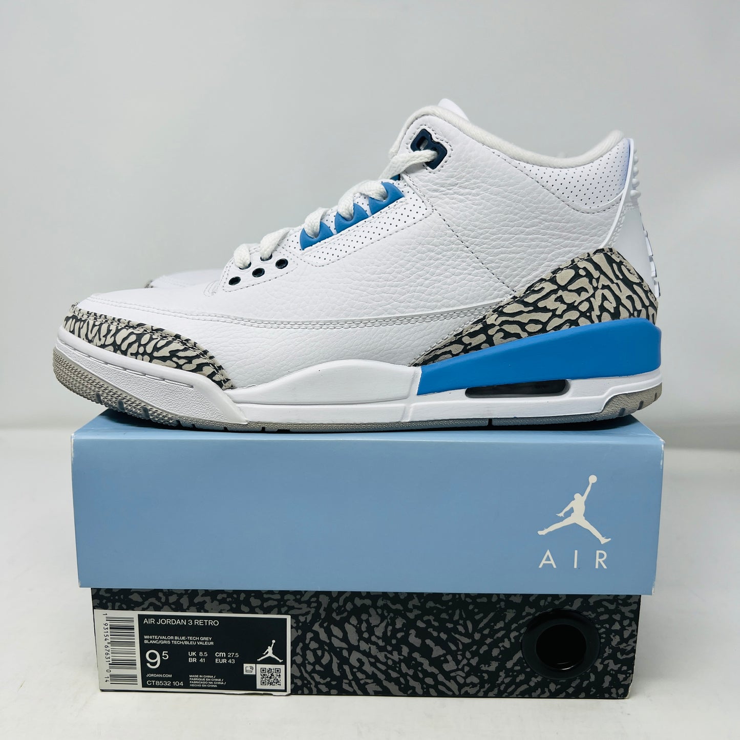 Jordan 3 Retro UNC (2020)