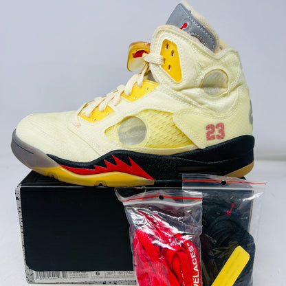Jordan 5 Retro Off-White Sail