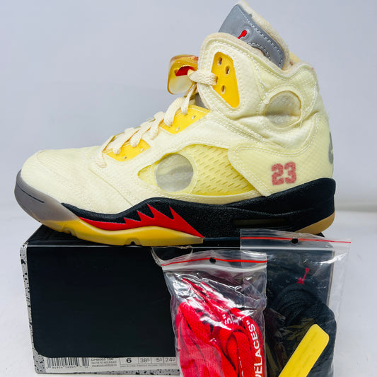 Jordan 5 Retro Off-White Sail