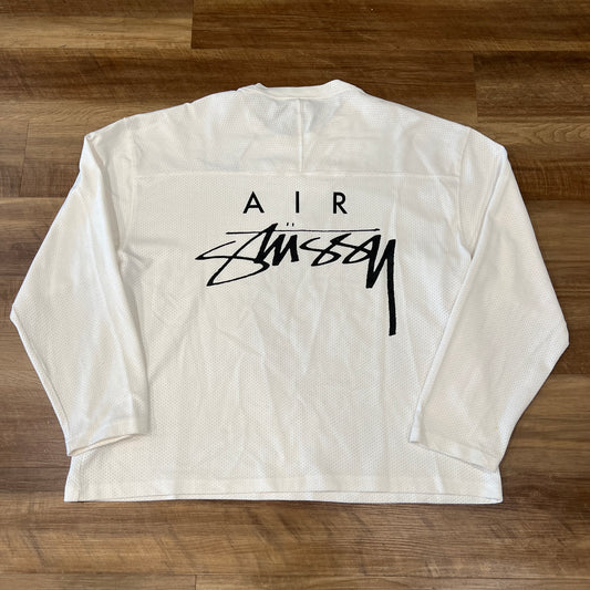 Stussy x Nike Dri-FIT Mesh Jersey Sail
