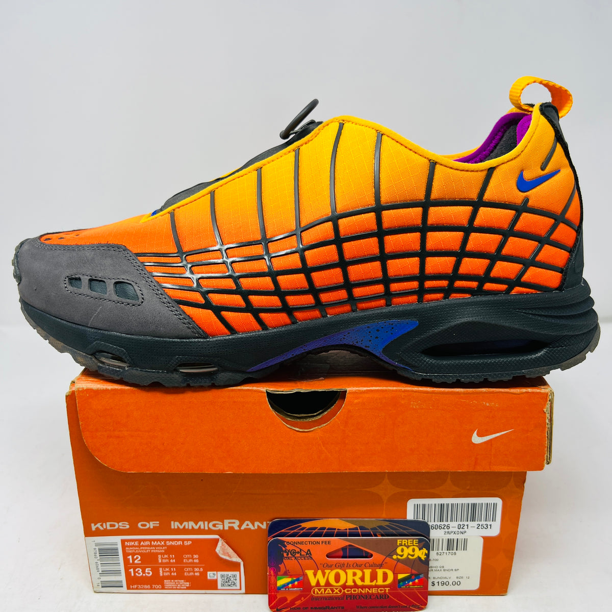 Nike Air Max Sunder SP Kids of Immigrants Sunrise