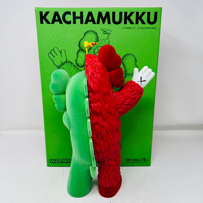 KAWS KACHAMUKKU Vinyl Figure Green/Red